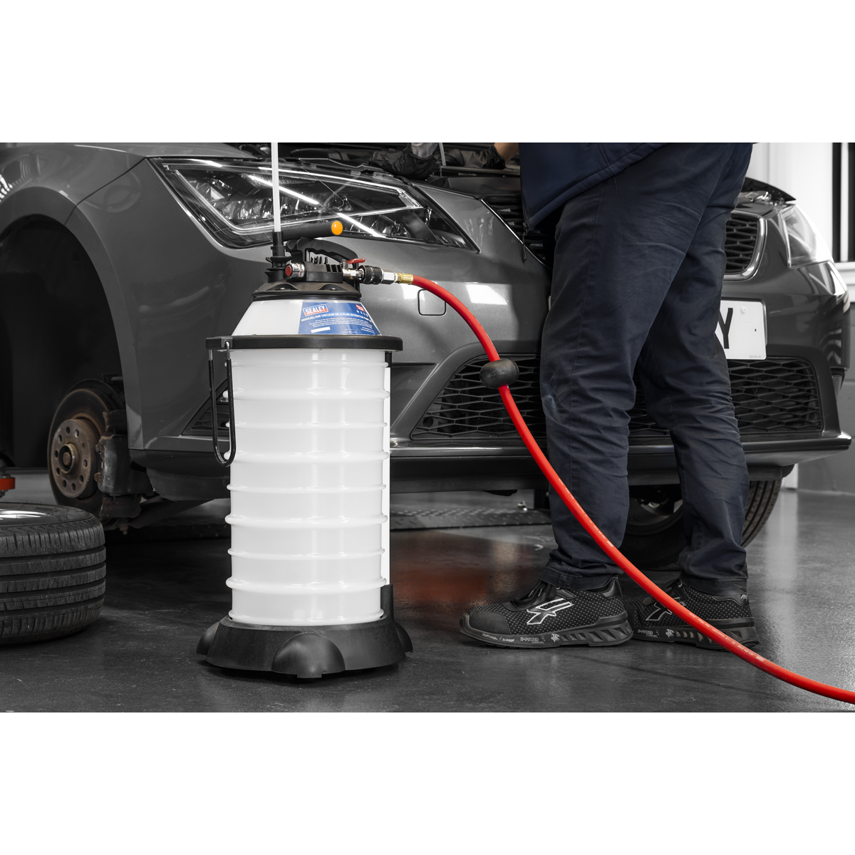 Manual/Air Vacuum Oil & Fluid Extractor Pump 18L TP6909