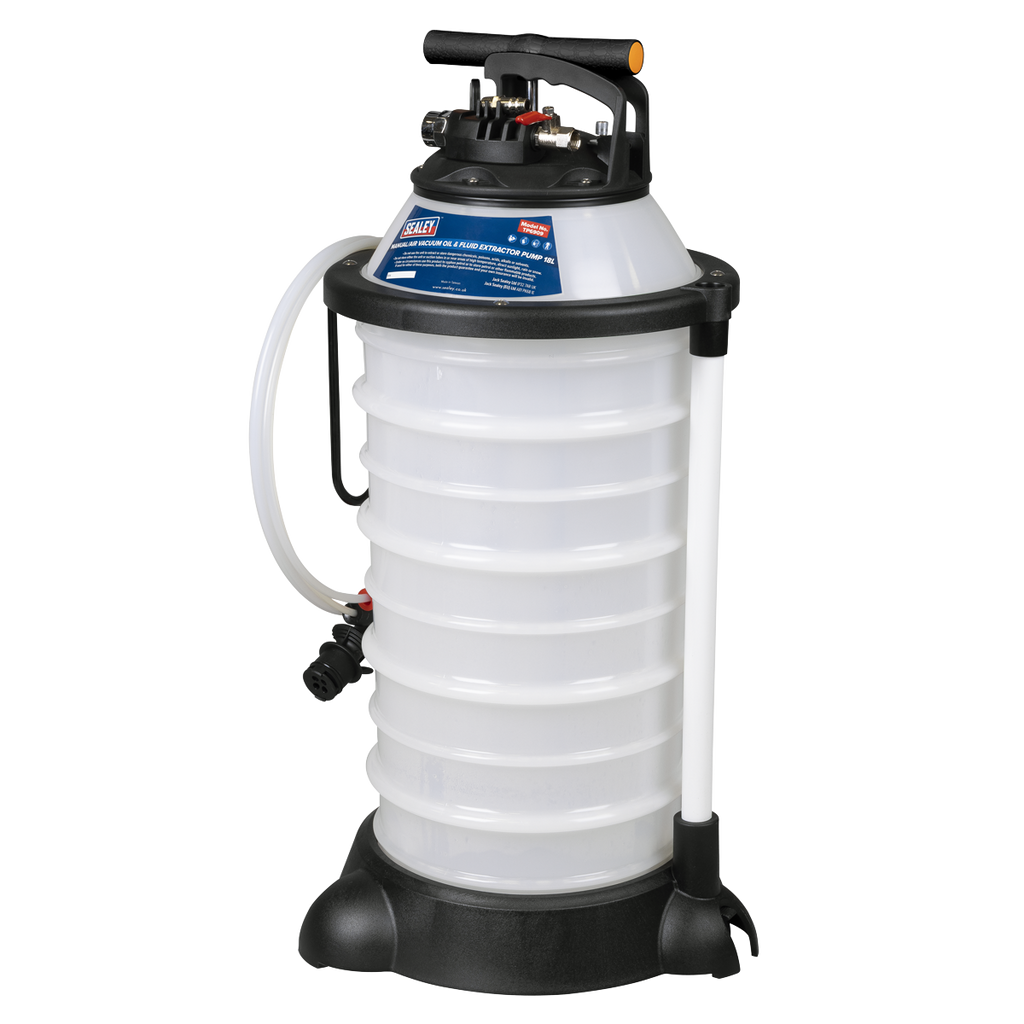 Manual/Air Vacuum Oil & Fluid Extractor Pump 18L TP6909