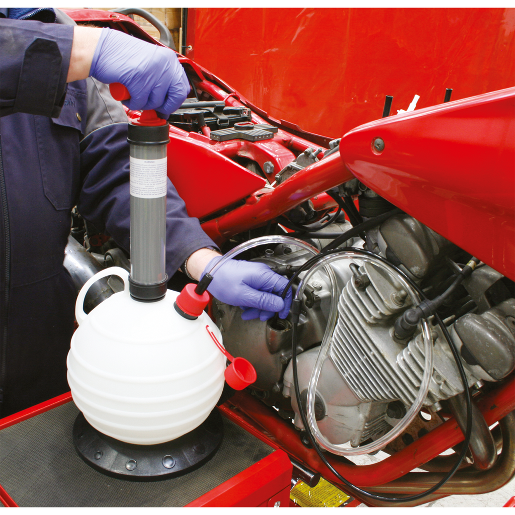 Manual Vacuum Oil & Fluid Extractor Pump 5.5L TP696