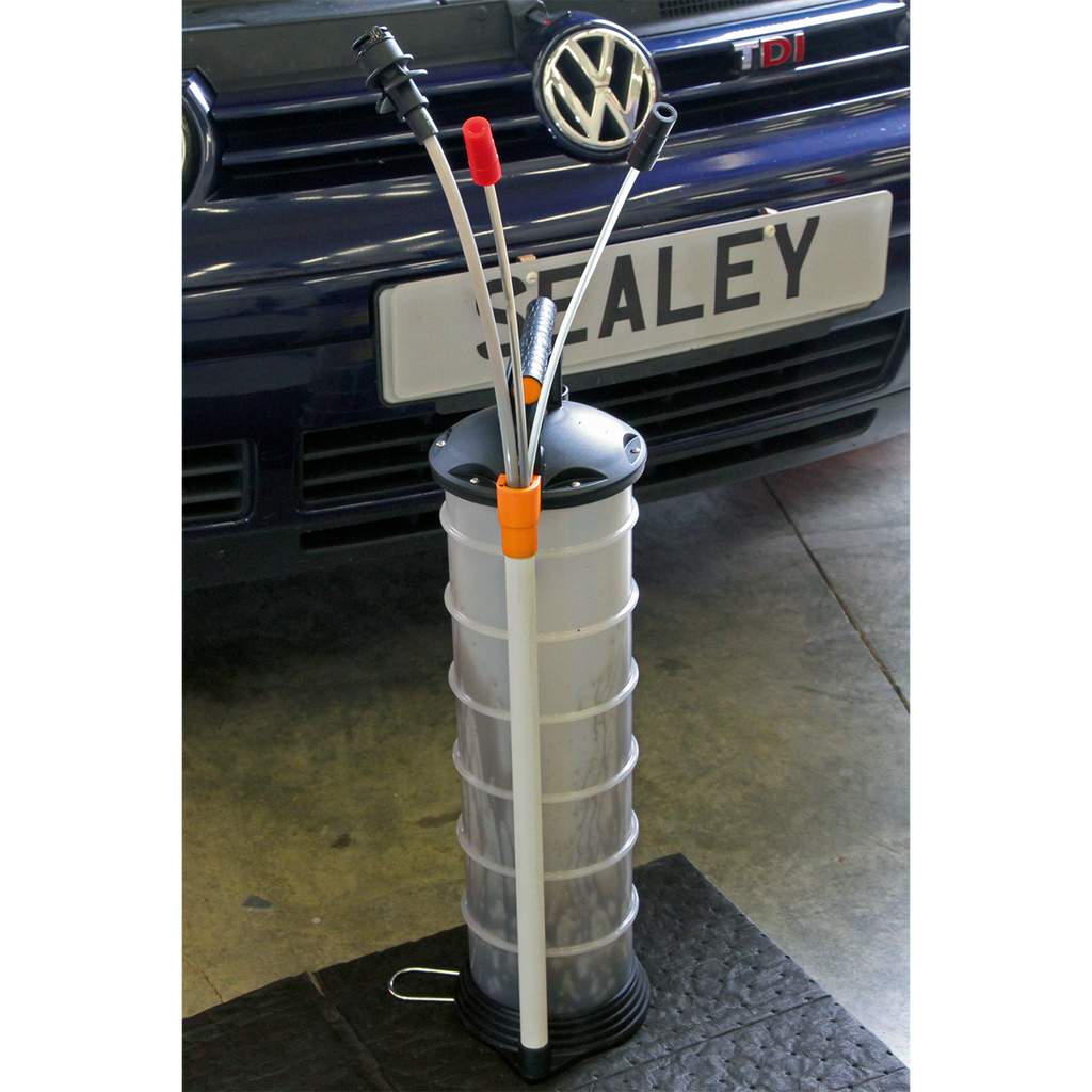 Manual Vacuum Oil & Fluid Extractor Pump 6.5L TP69
