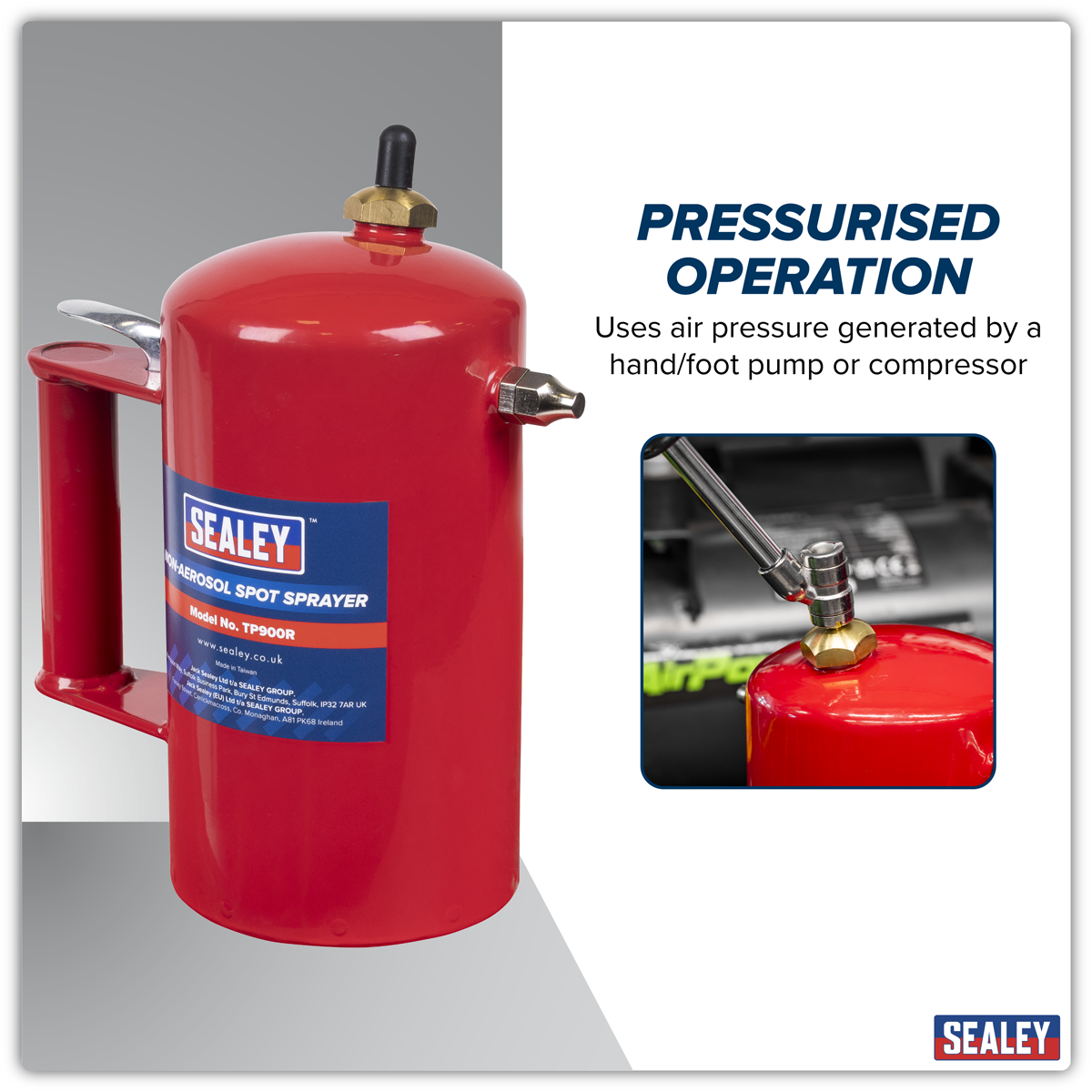 Non-Aerosol Spot Sprayer - Red TP900R