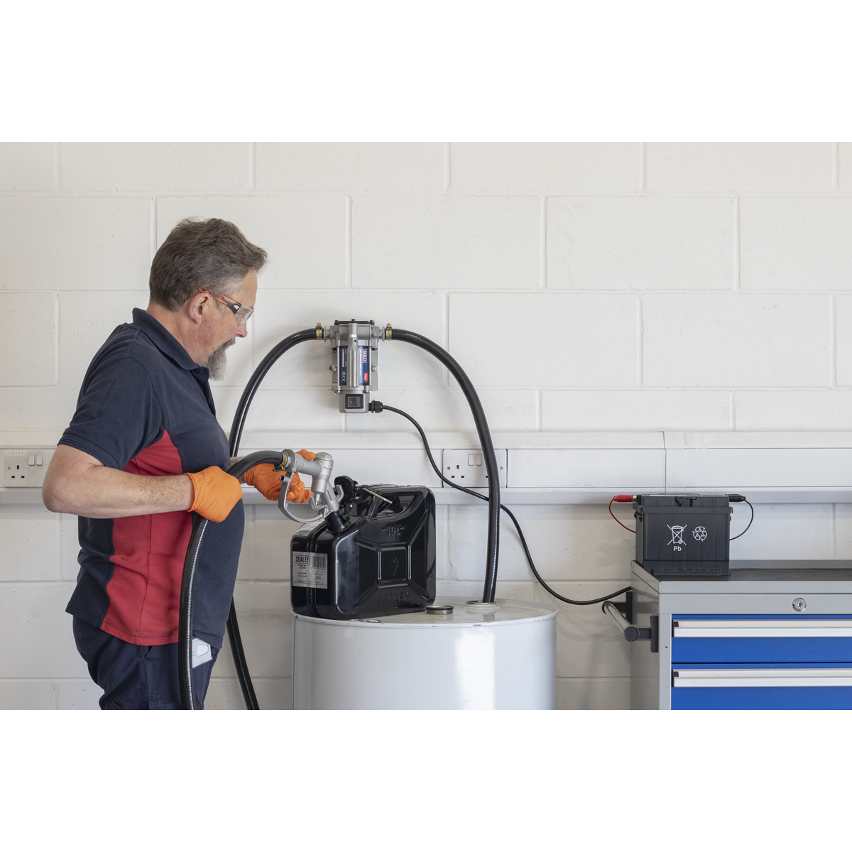 Portable Diesel/Fluid Transfer Pump 12V TP96