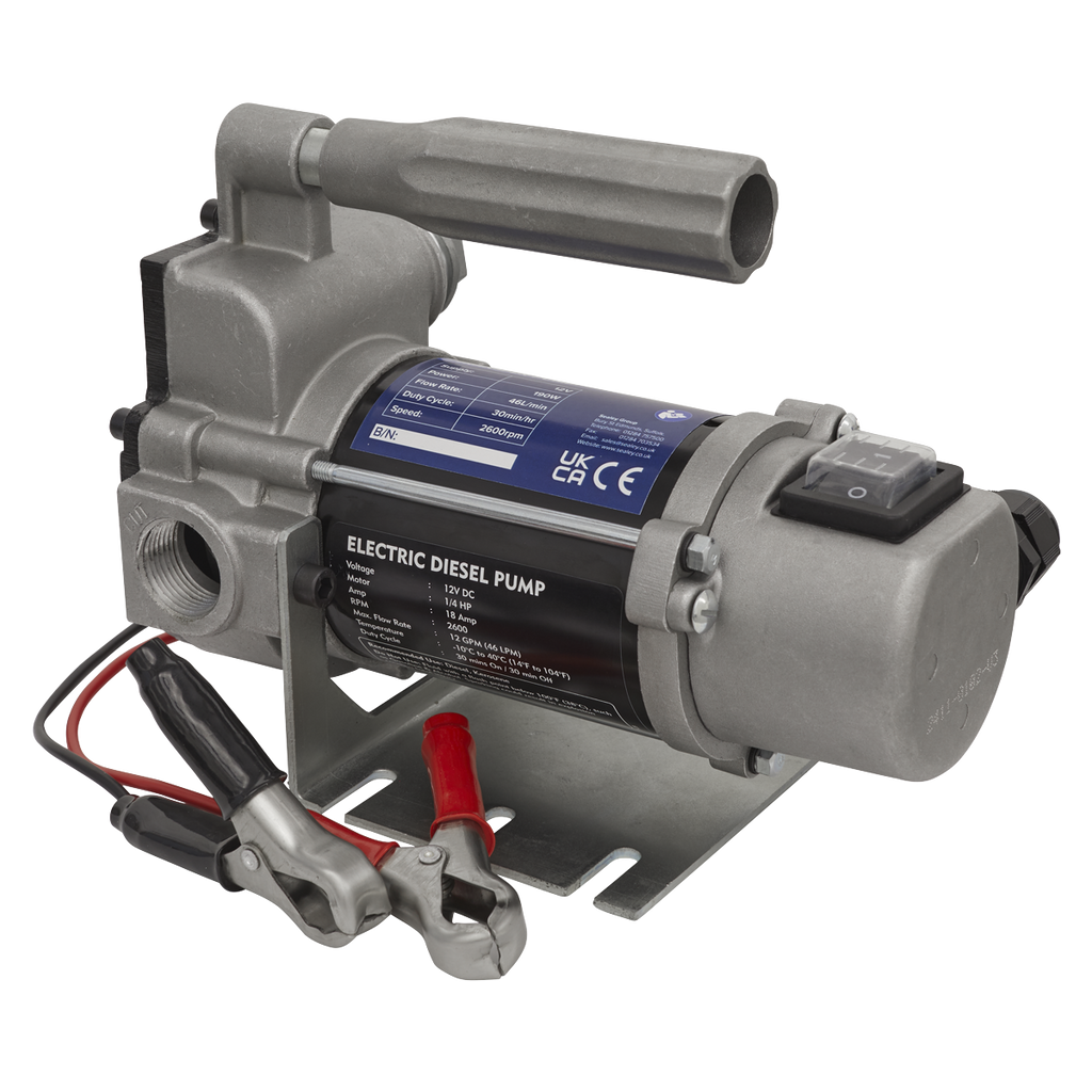 Portable Diesel/Fluid Transfer Pump 12V TP96