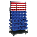 Mobile Bin Storage System with 118 Bins TPS118