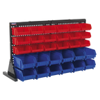 Bench Mounting Bin Storage System with 30 Bins TPS1218