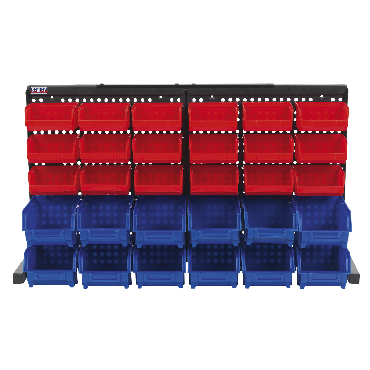 Bench Mounting Bin Storage System with 30 Bins TPS1218