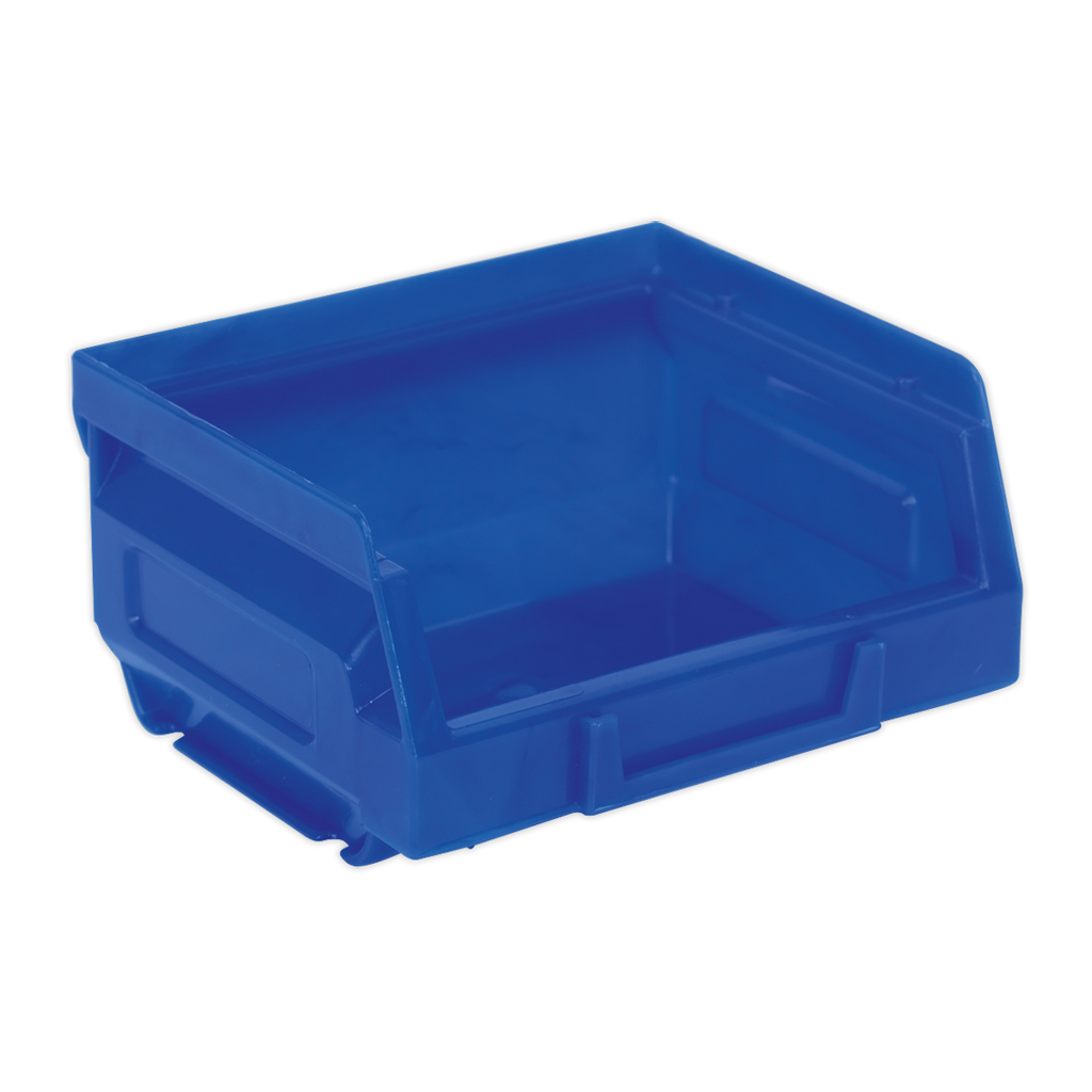 Plastic Storage Bin 105 x 85 x 55mm, Blue - Pack of 24 TPS124B