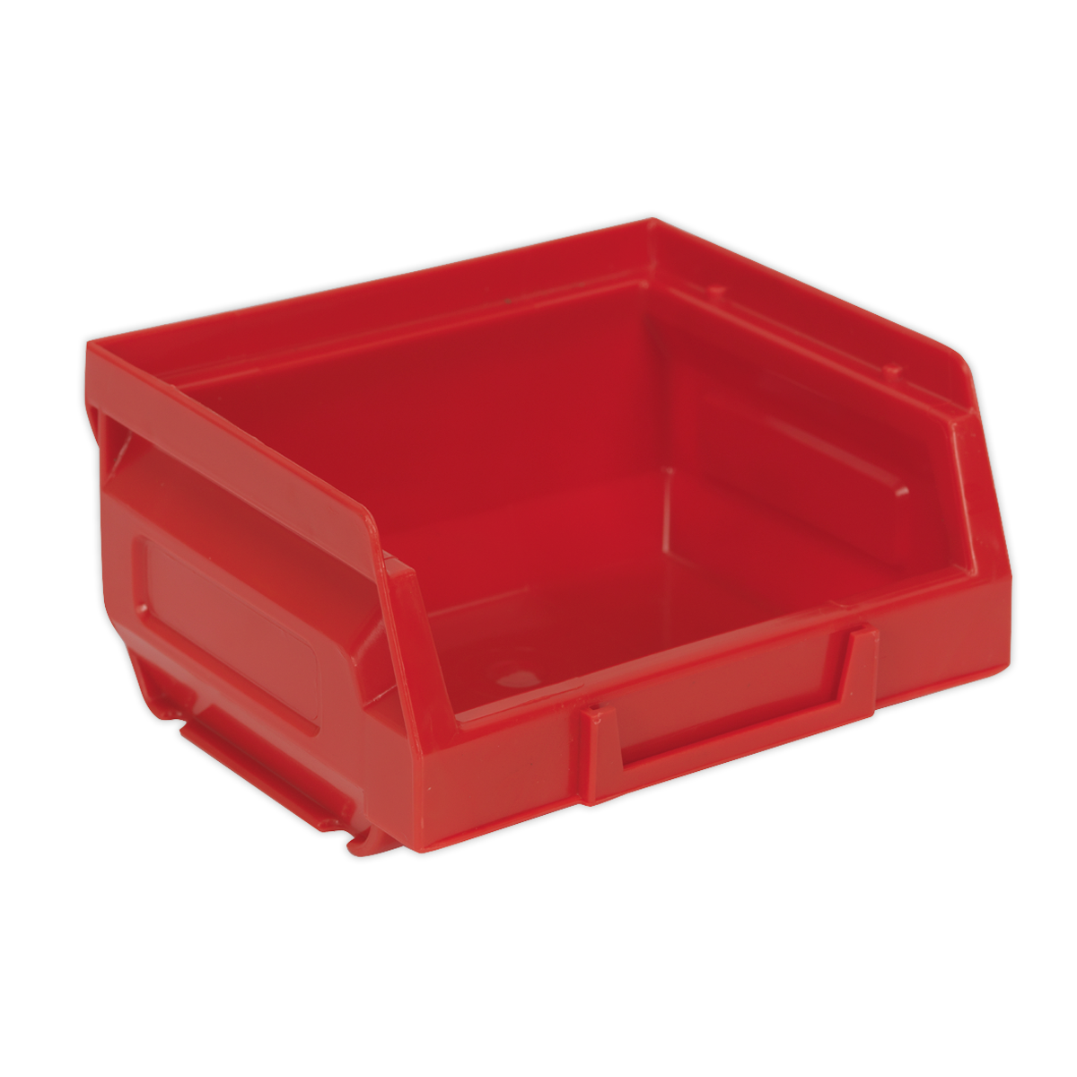 Plastic Storage Bin 105 x 85 x 55mm, Red - Pack of 24 TPS124R