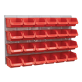 Bin & Panel Combination 24 Bins - Red TPS130