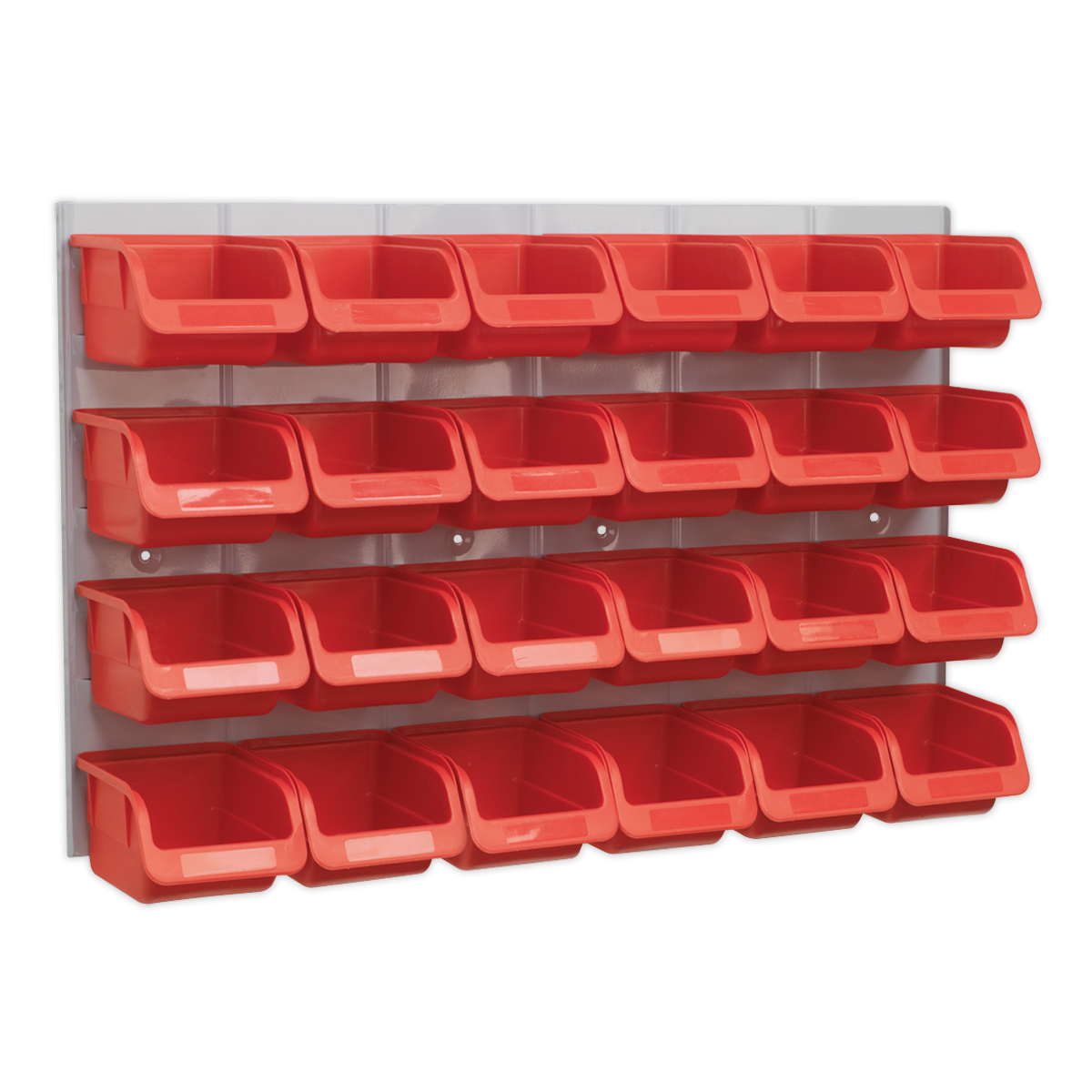 Bin & Panel Combination 24 Bins - Red TPS130