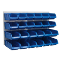 Bin & Panel Combination 24 Bins - Blue TPS131