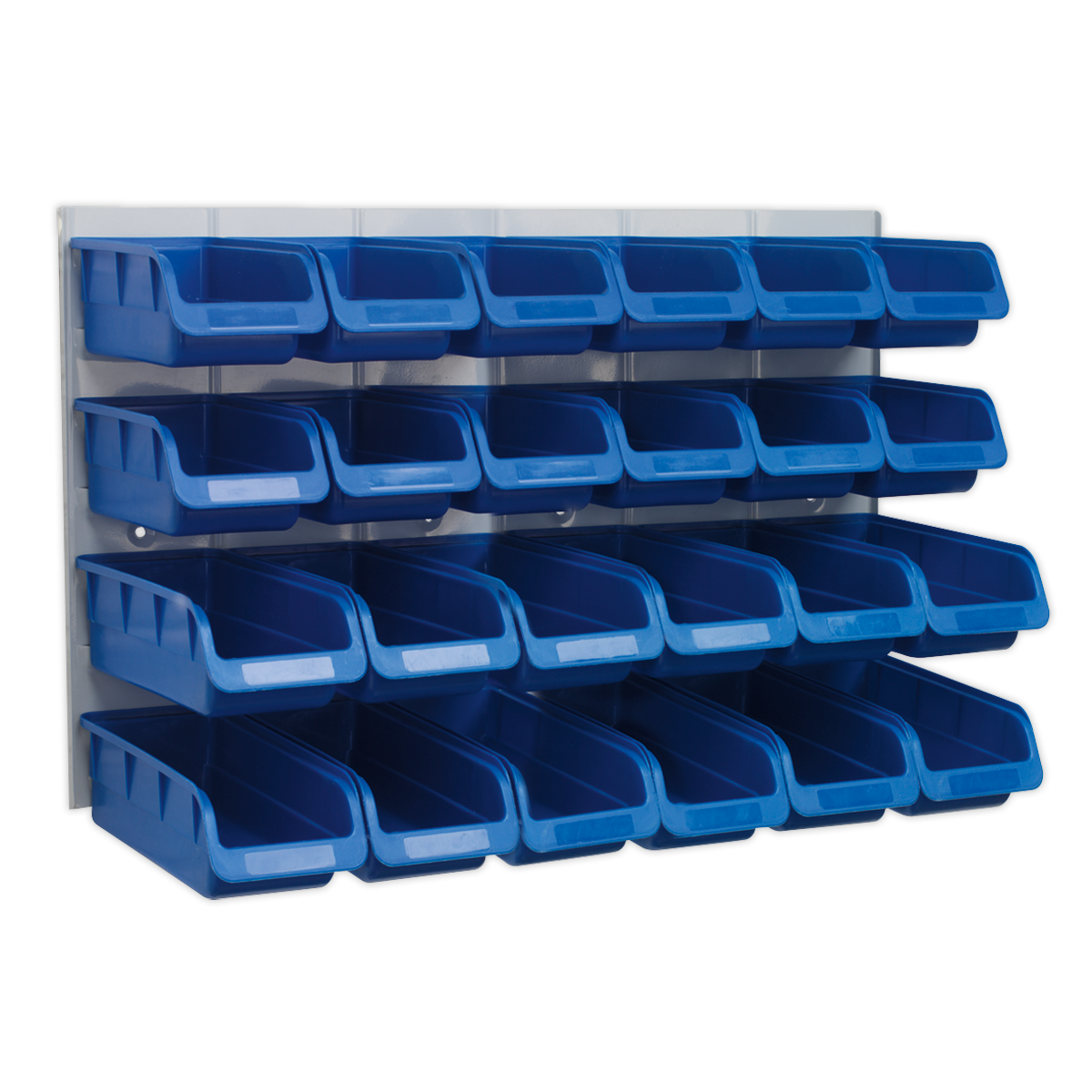 Bin & Panel Combination 24 Bins - Blue TPS131
