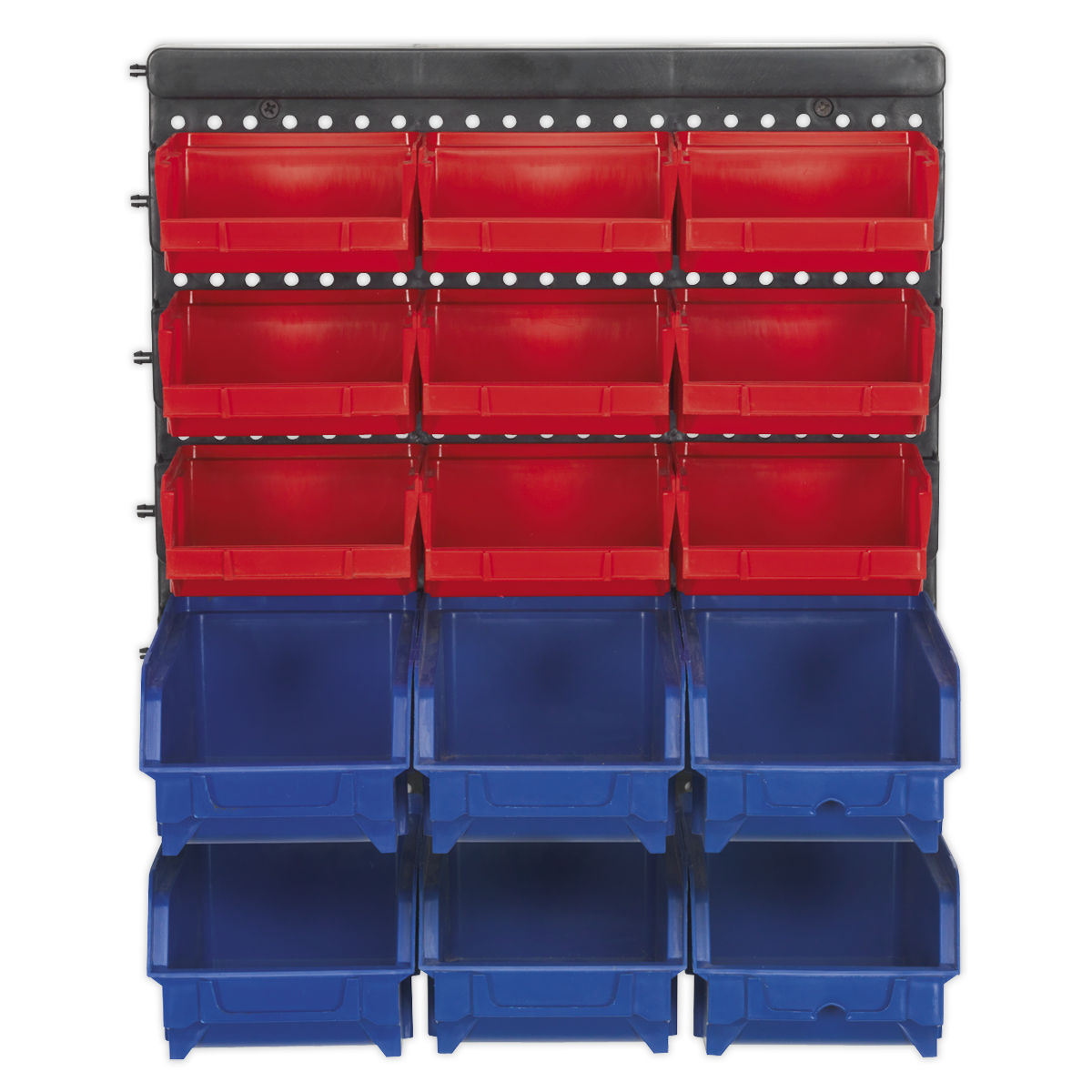 Wall Mounting Bin Storage System with 15 Bins TPS1569WM