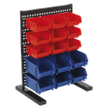 Bench Mounting Bin Storage System with 15 Bins TPS1569