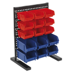 Bench Mounting Bin Storage System with 15 Bins TPS1569