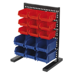 Bench Mounting Bin Storage System with 15 Bins TPS1569