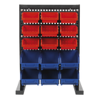 Bench Mounting Bin Storage System with 15 Bins TPS1569