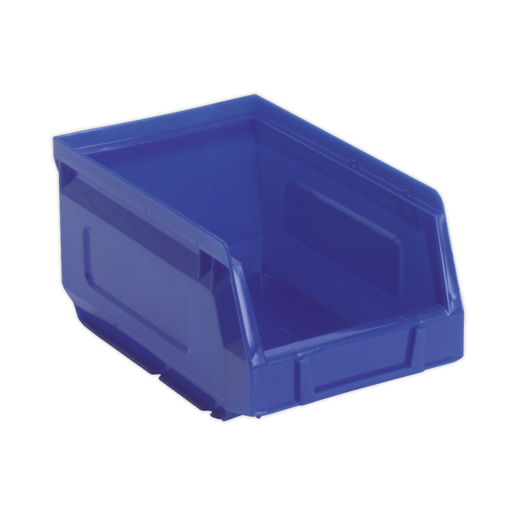 Plastic Storage Bin 105 x 165 x 85mm, Blue - Pack of 48 TPS2