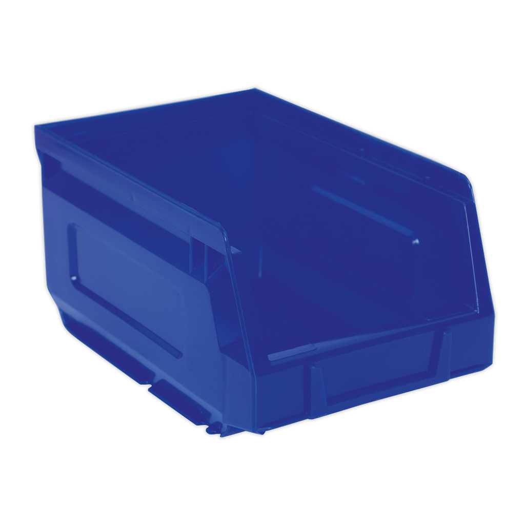 Plastic Storage Bin 105 x 165 x 85mm, Blue - Pack of 24 TPS224B