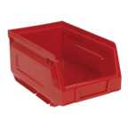 Plastic Storage Bin 105 x 165 x 85mm, Red - Pack of 24 TPS224R