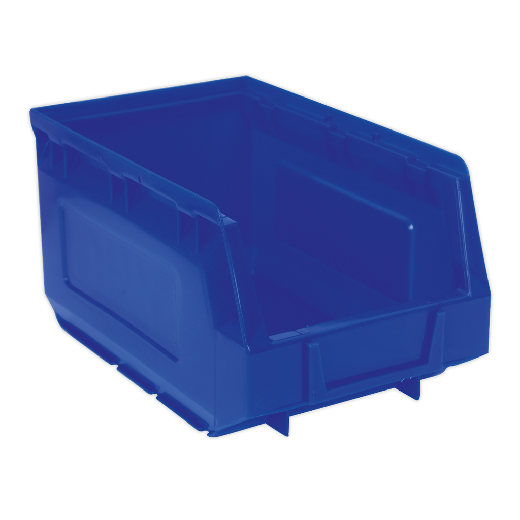 Plastic Storage Bin 150 x 240 x 130mm, Blue - Pack of 38 TPS3