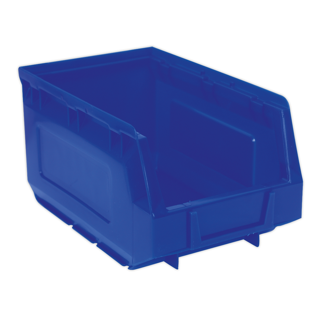 Plastic Storage Bin 150 x 240 x 130mm, Blue - Pack of 24 TPS324B