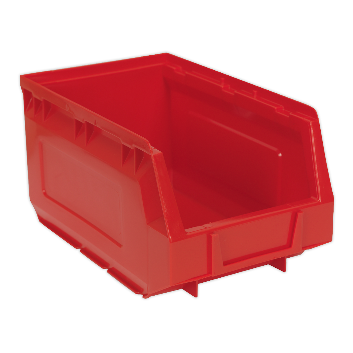 Plastic Storage Bin 150 x 240 x 130mm, Red - Pack of 24 TPS324R