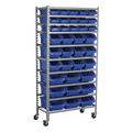 Mobile Bin Storage System with 36 Bins TPS36