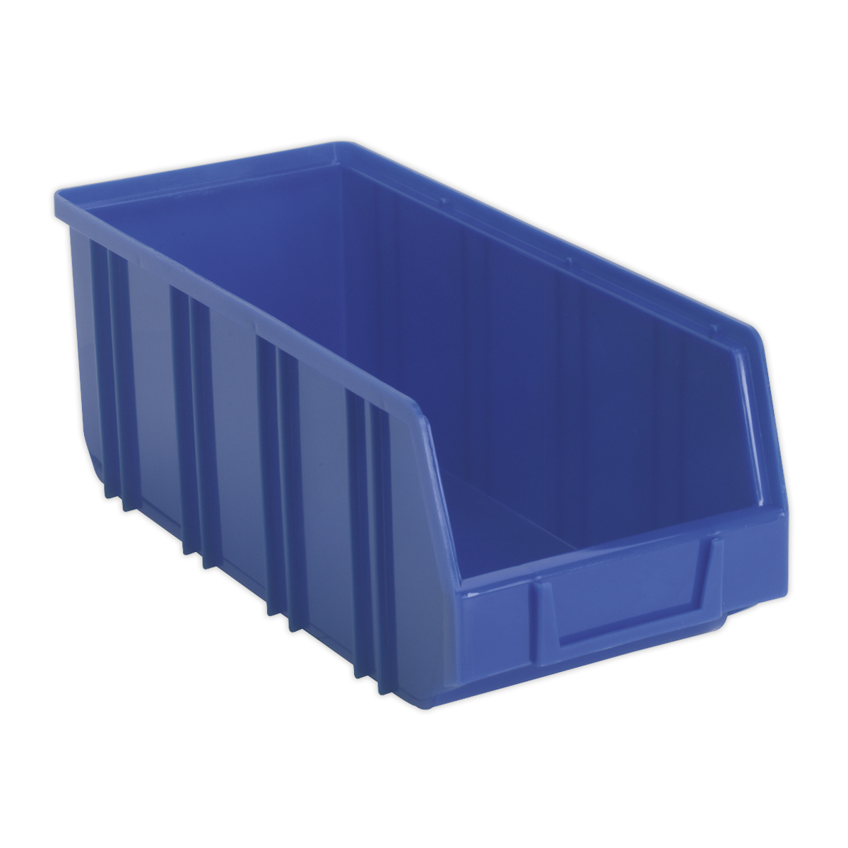 Deep Plastic Storage Bin 145 x 335 x 125mm, Blue - Pack of 16 TPS3D