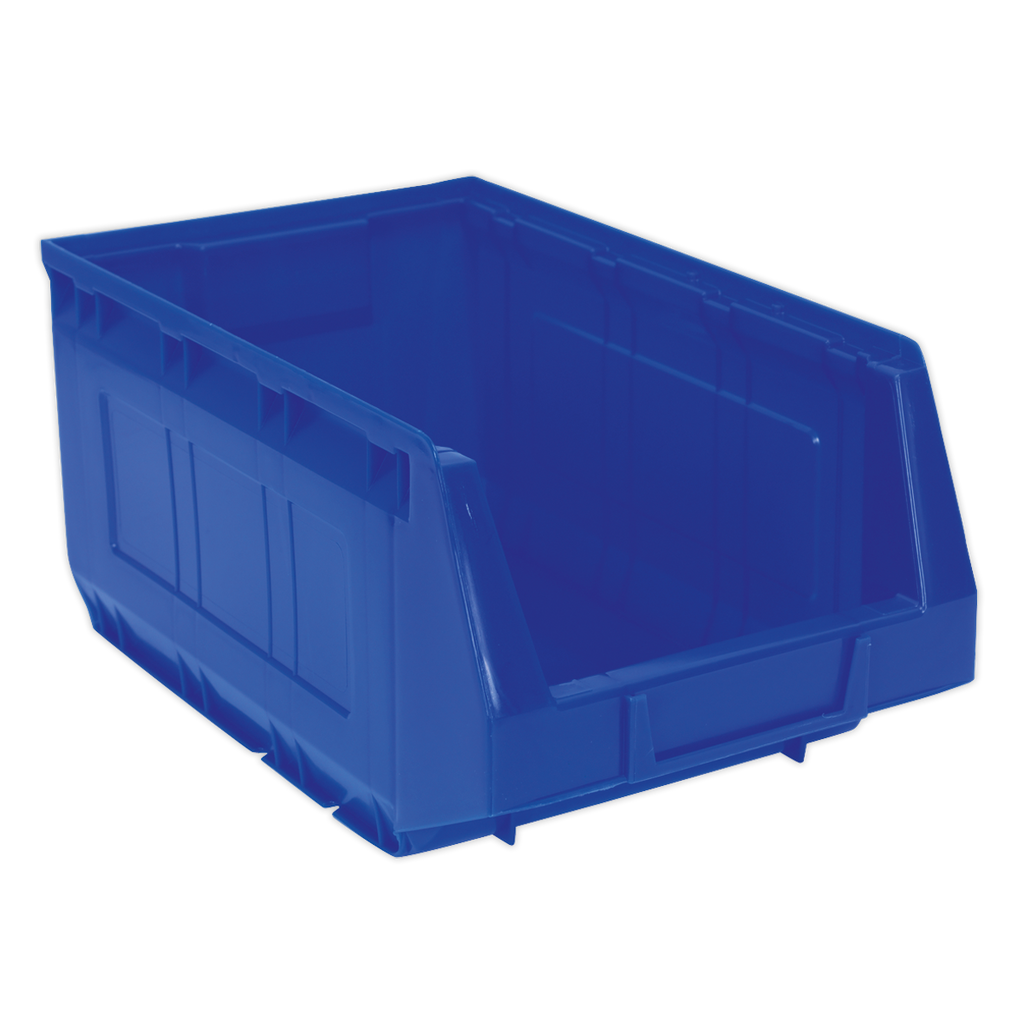 Plastic Storage Bin 210 x 355 x 165mm, Blue - Pack of 12 TPS412B