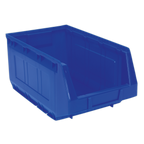 Plastic Storage Bin 210 x 355 x 165mm, Blue - Pack of 12 TPS412B
