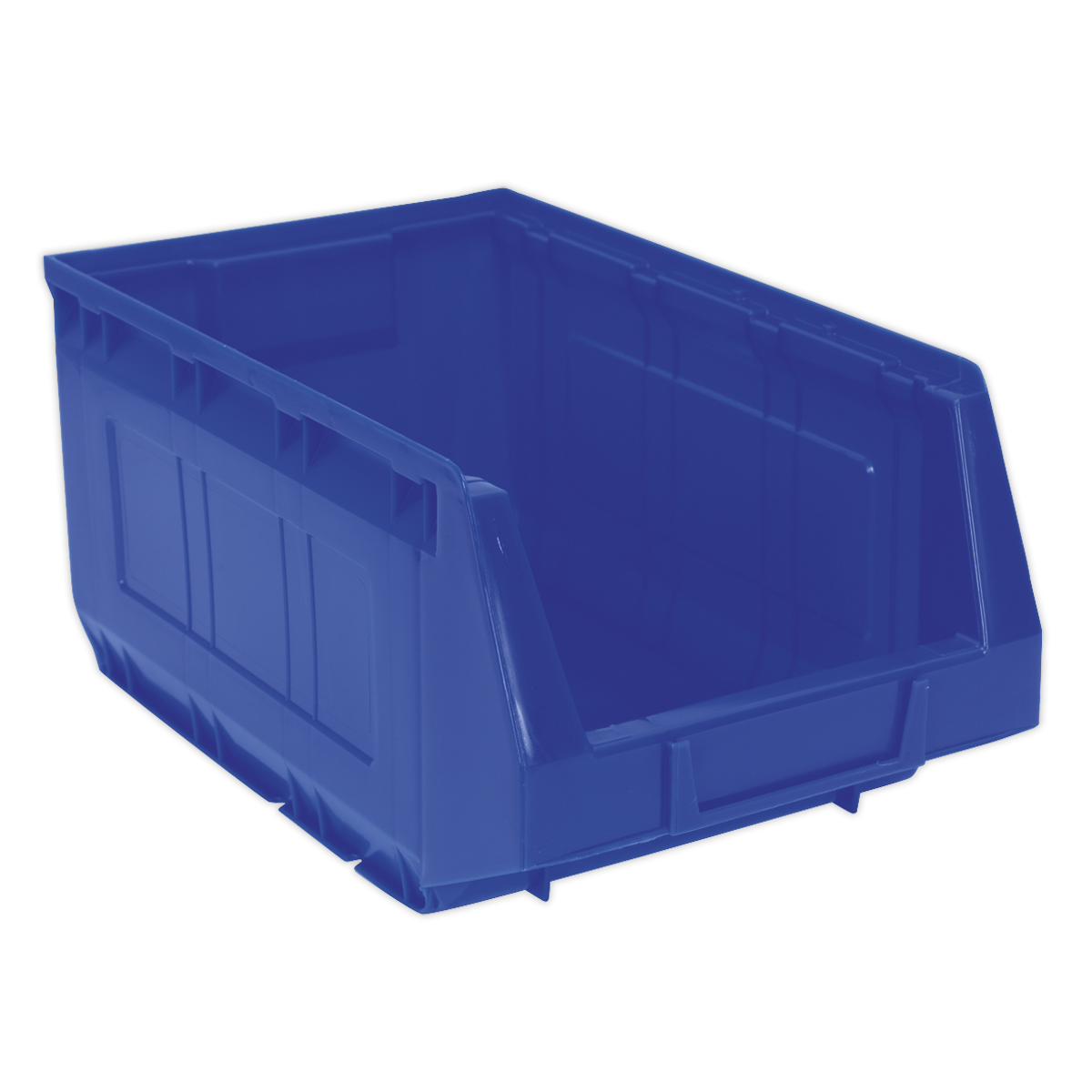 Plastic Storage Bin 210 x 355 x 165mm, Blue - Pack of 12 TPS412B