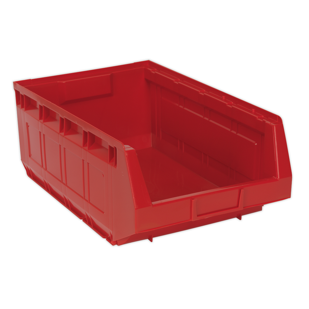 Plastic Storage Bin 310 x 500 x 190mm, Red - Pack of 6 TPS56R