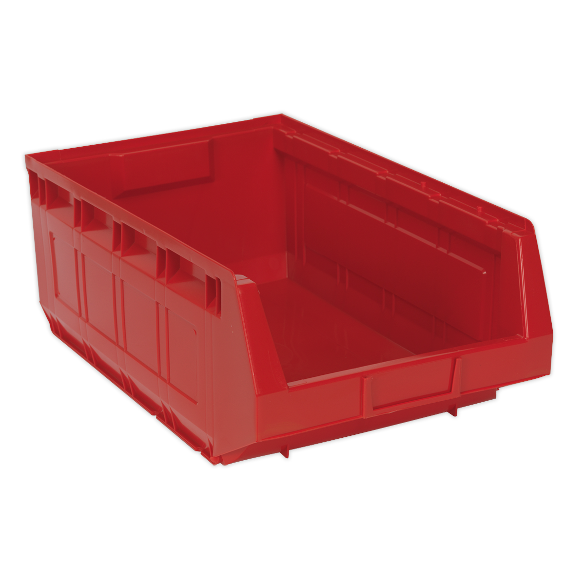 Plastic Storage Bin 310 x 500 x 190mm, Red - Pack of 6 TPS56R