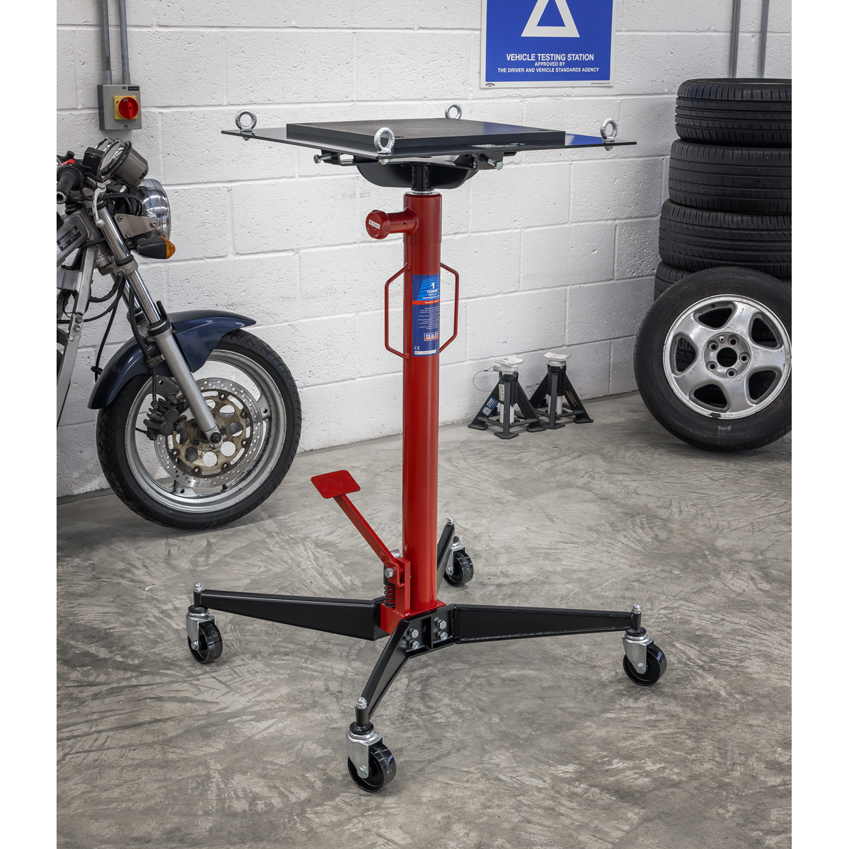 Transmission Jack Lifting Plate 200kg Capacity TRP200