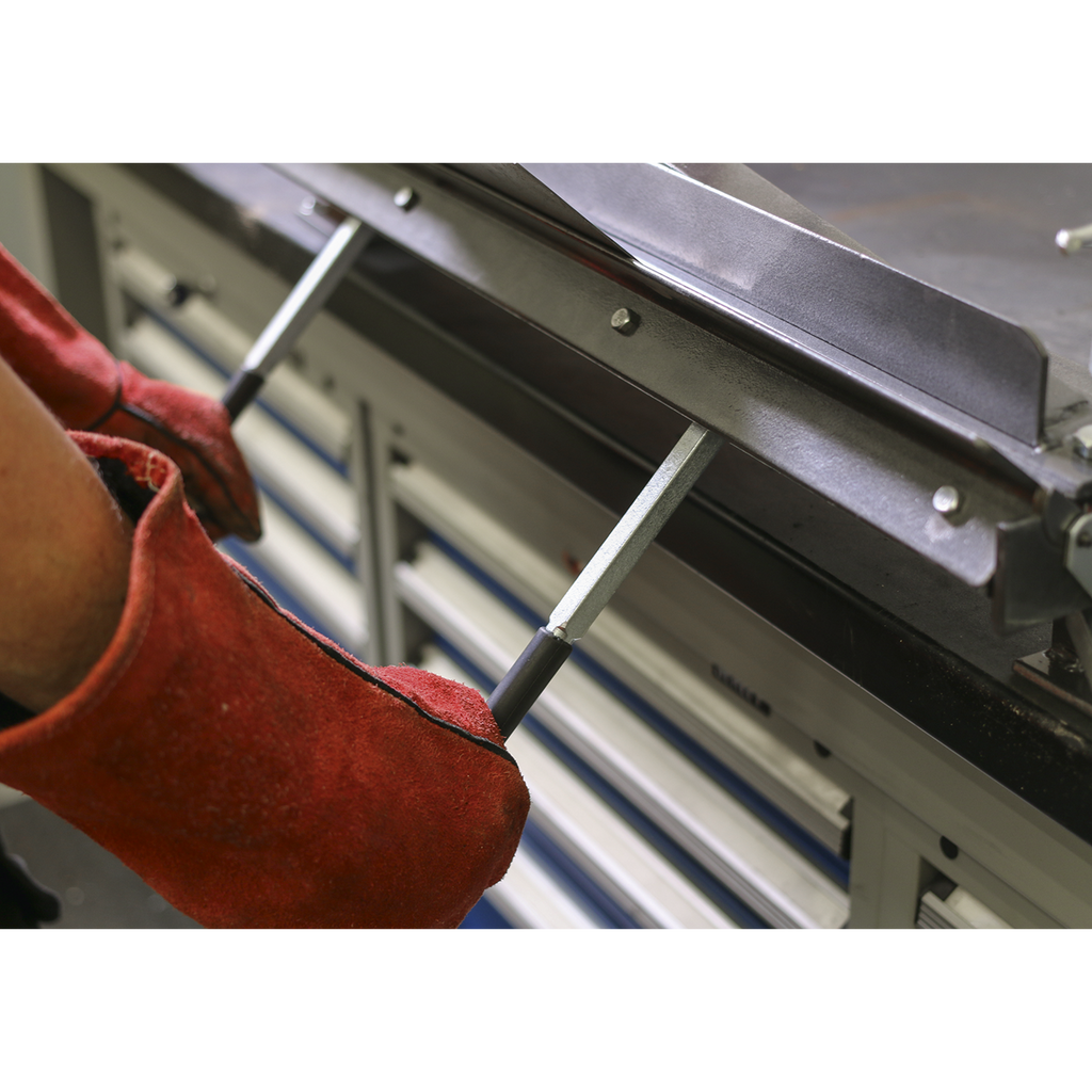 Vice/Bench Mounting Sheet Metal Folder 700mm TS01