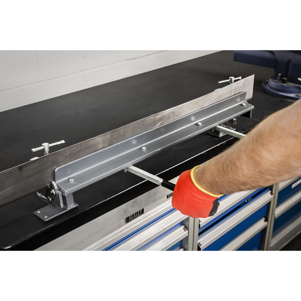 Vice/Bench Mounting Sheet Metal Folder 700mm TS01