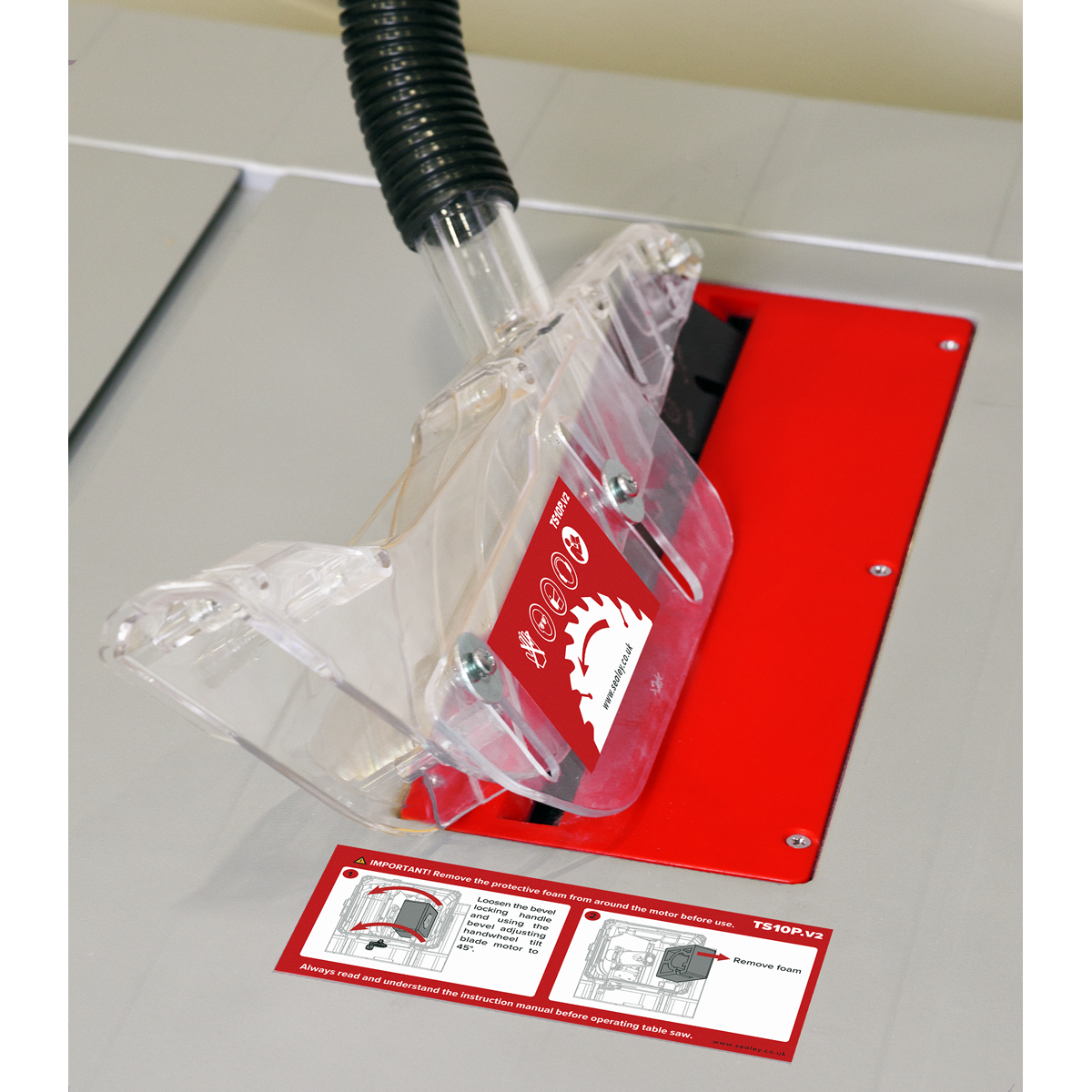 254mm Table Saw 1500W/230V TS10P