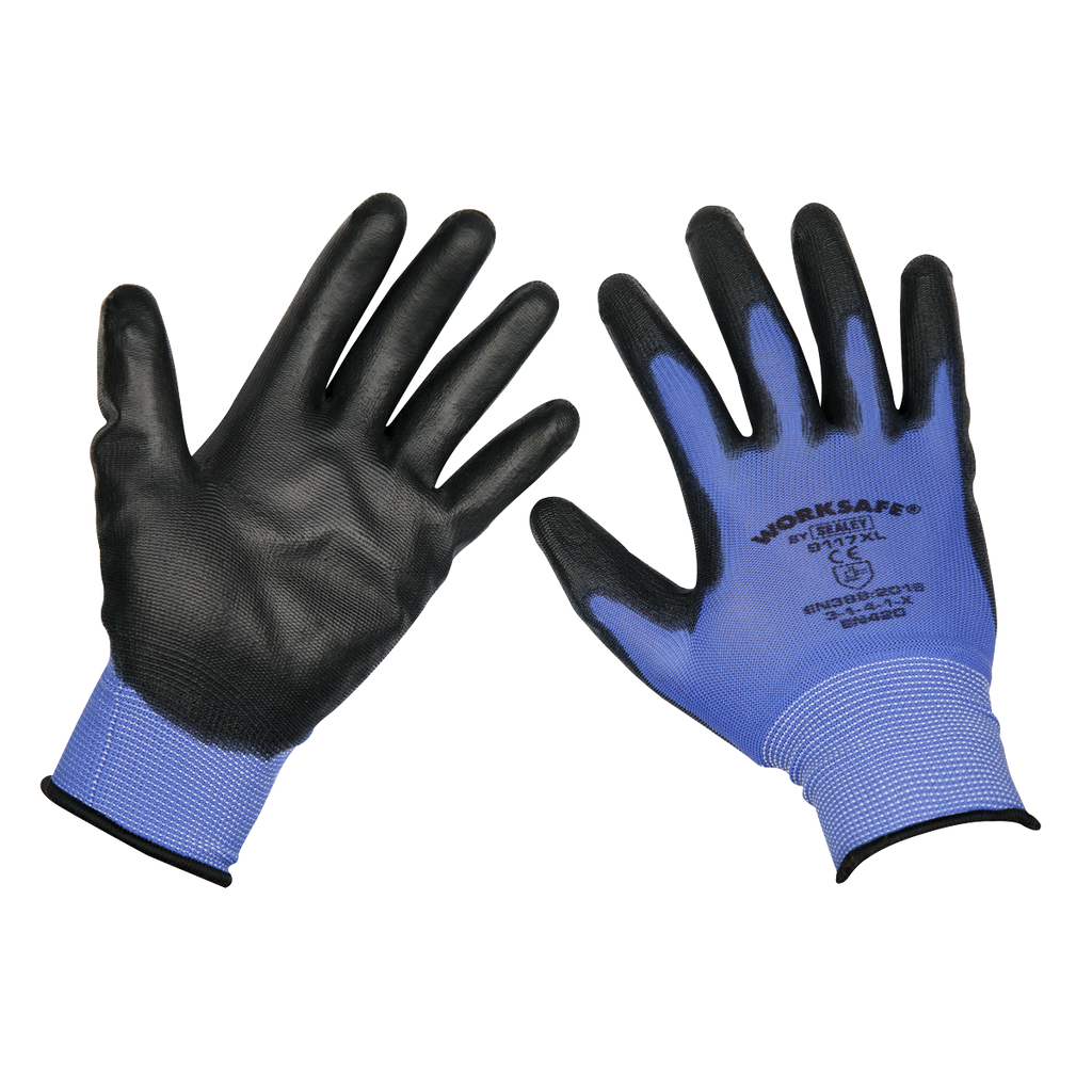 Lightweight Precision Grip Gloves, X-Large - Pack of 6 Pairs TSP117XL/6