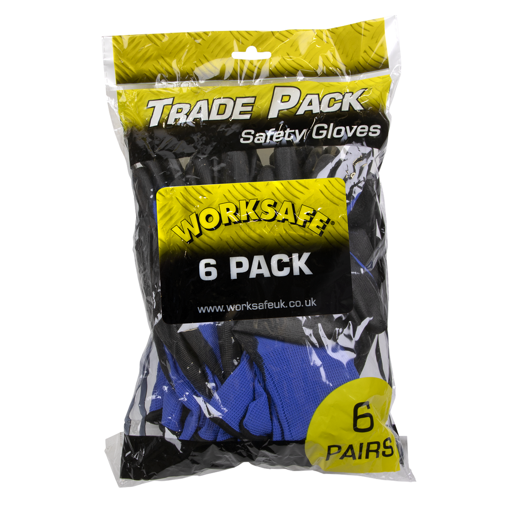 Lightweight Precision Grip Gloves, X-Large - Pack of 6 Pairs TSP117XL/6