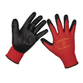 Nitrile Palm Gloves, Large - Pack of 6 Pairs TSP125L/6