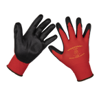 Nitrile Palm Gloves, Large - Pack of 6 Pairs TSP125L/6