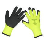 Thermal Super Grip Gloves, Large - Pack of 6 Pairs TSP126/6