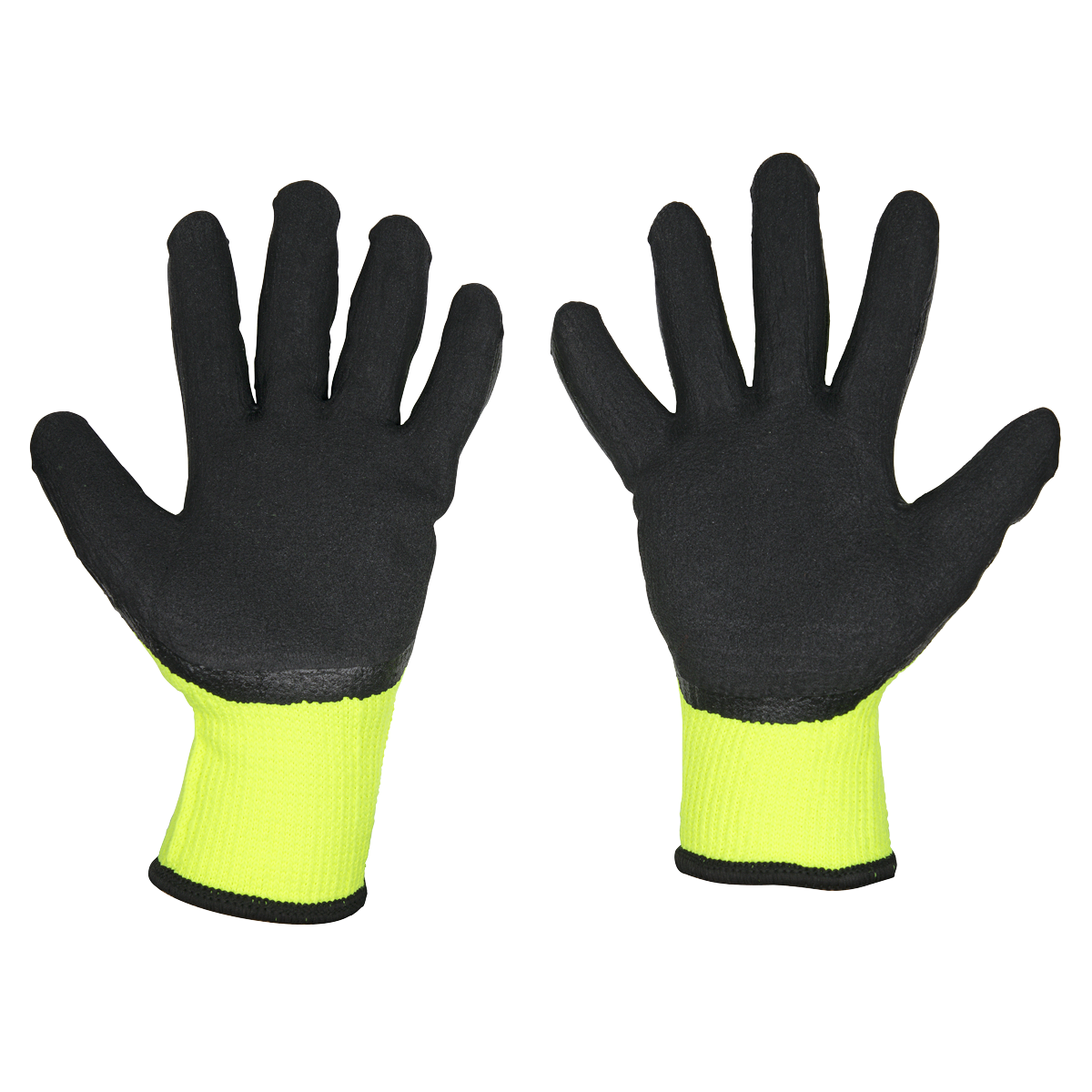 Thermal Super Grip Gloves, Large - Pack of 6 Pairs TSP126/6