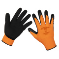 Foam Latex Grippa Gloves, Large - Pack of 6 Pairs TSP140L/6