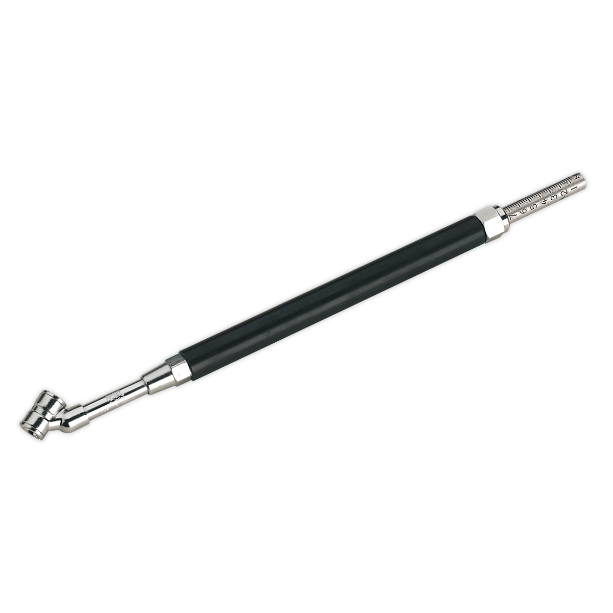 PCL Tyre Pressure Gauge Deluxe Twin Push-On Connector 0-11bar(0-160psi) TST/PG4