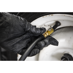 Tyre Pressure Gauge with Clip-On Chuck TST/PG6