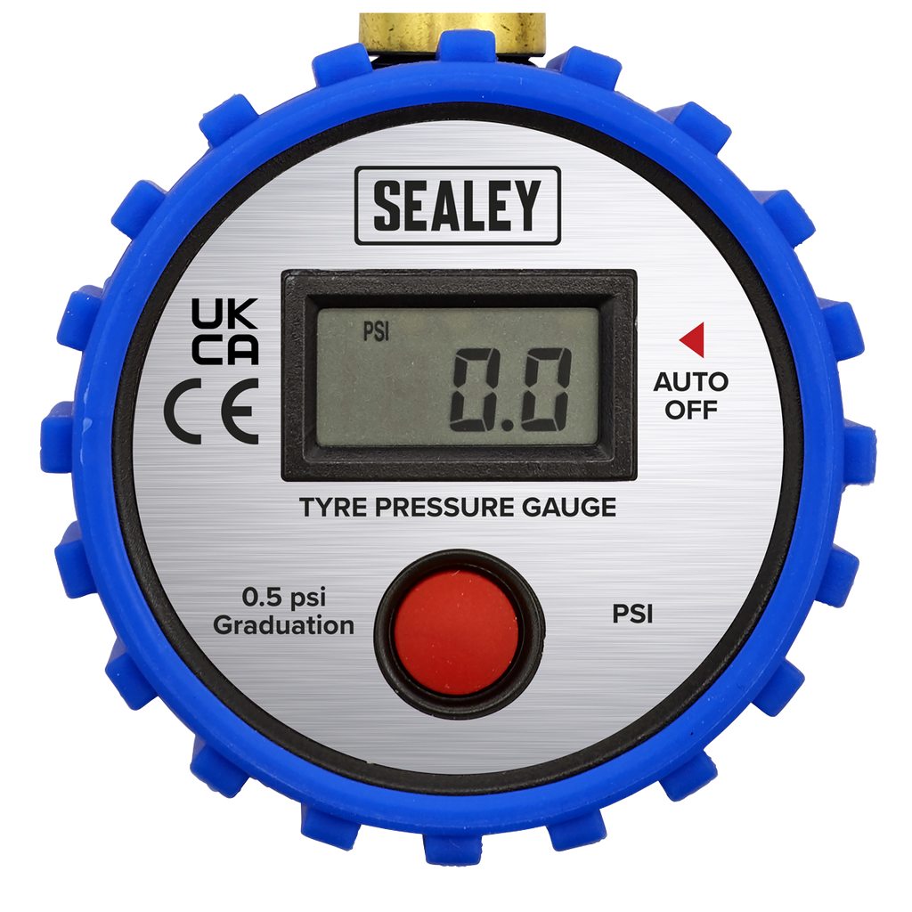 Digital Tyre Pressure Gauge with Leader Hose & Quick Release TST/PG981