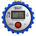 Digital Tyre Pressure Gauge with Leader Hose & Quick Release TST/PG981