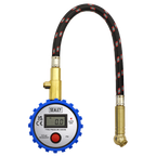 Digital Tyre Pressure Gauge with Leader Hose & Quick Release TST/PG981